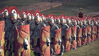 Rome Vs Germanic Tribes | 10,000 Unit cinematic battle | Total War Rome II