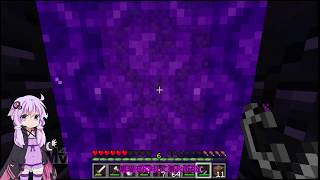 【Minecraft】結月ゆかりとエンドラ討伐 Part3【結月ゆかり実況プレイ】