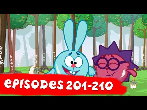 KikoRiki 2D | Full Episodes collection (Episodes 201-210) | Cartoon for Kids