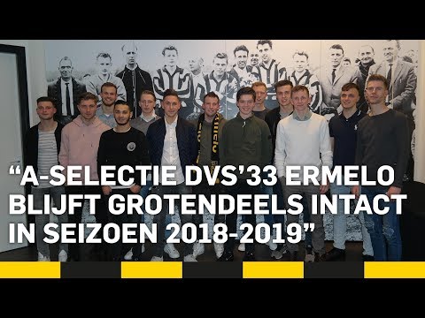 A-selectie DVS’33 Ermelo blijft grotendeels intact in seizoen 2018-2019