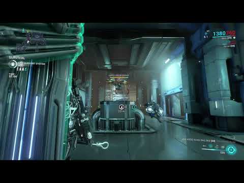 Warframe Gameplay: 20 Minute Survival (Mag)