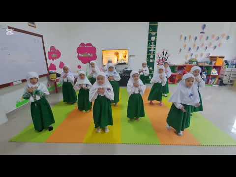 TARIAN QOLBI FIL MADINAH || TARI KREASI TK || TARIAN ISLAMI || TARIAN ANAK TK