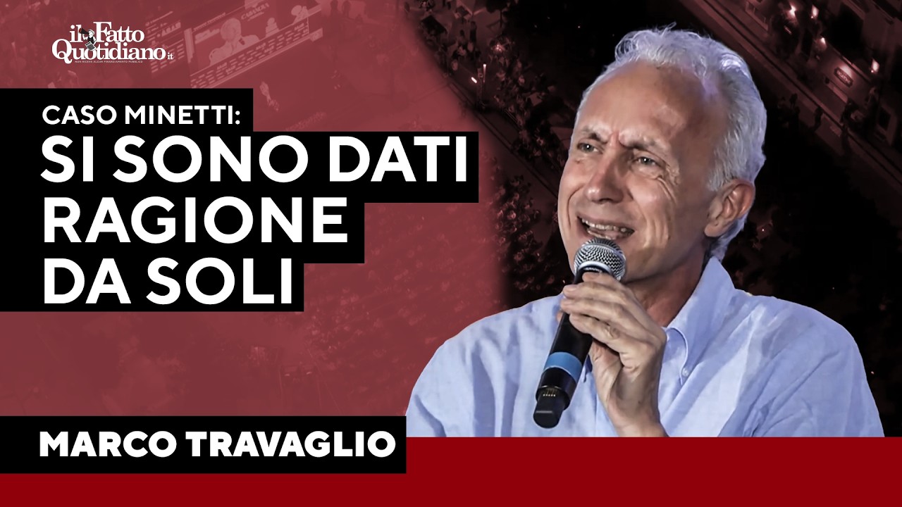 Grazia a Nicole Minetti, Travaglio: “I presupposti erano clamorosamente fasulli”
