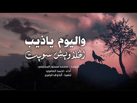 واليوم ياذيب الخلا ويش سويت احمد العامري ليت الزمان يعود 2024