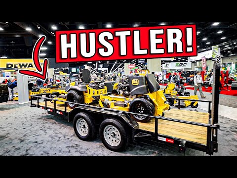REVEALING Hustler Turf NEWEST Mowers From Equip 2024!