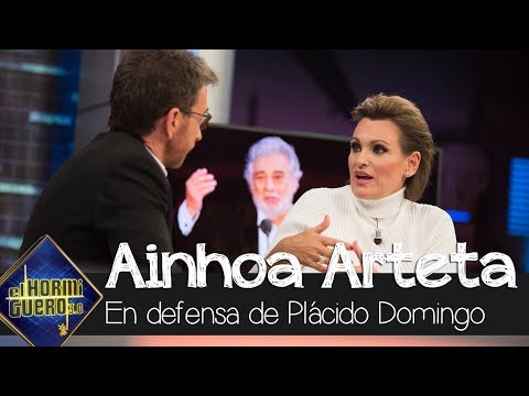 Ainhoa Arteta defiende a Plácido Domingo - El Hormiguero 3.0