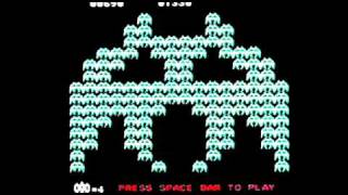 TVC Invaders on Enterprise 64 vintage home computer. Gameplay & Commentary