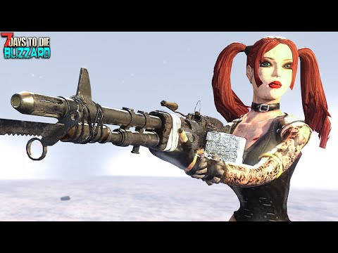 I'm bad at making friends :( | 7 Days to Die: THE BLIZZARD (Day 33)