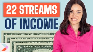 How to Create More Income Streams (22 DIFFERENT IDEAS!)