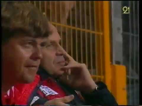 Eliminatorias Eurocopa 1996: Dinamarca 3-1 Bélgica (12/10/1994). Narración en belga.