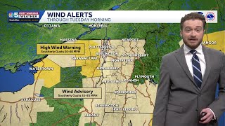 High winds and heavy rain expected Monday in Vermont, New York (03-16-26)