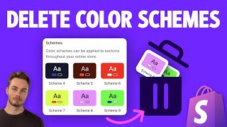 How to Delete Color Schemes in Shopify Themes