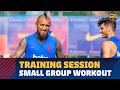 Monday training to open international break