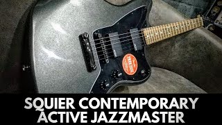 Video thumbnail for Squier by Fender Contemporary Active Jazzmaster HH Review by The Guitar Manifesto