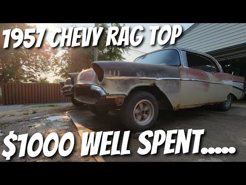Bringing Home The Cheapest 1957 Chevy Bel Air Convertible (Sorta...)