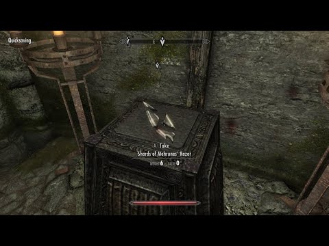 Let's Play Skyrim (#27): we get the shards of Mehrunes' Razor