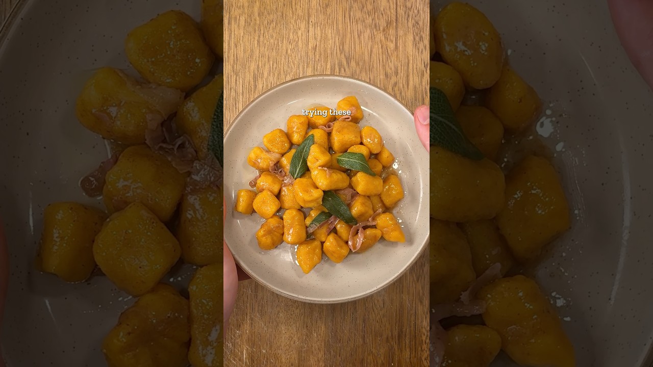 Michelin-Inspired Butternut Squash Gnocchi with Brown Butter Sauce