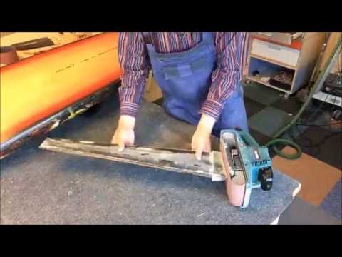 DIY 70 cm windsurf fin the easy way without vacuum or a mold!!!!!