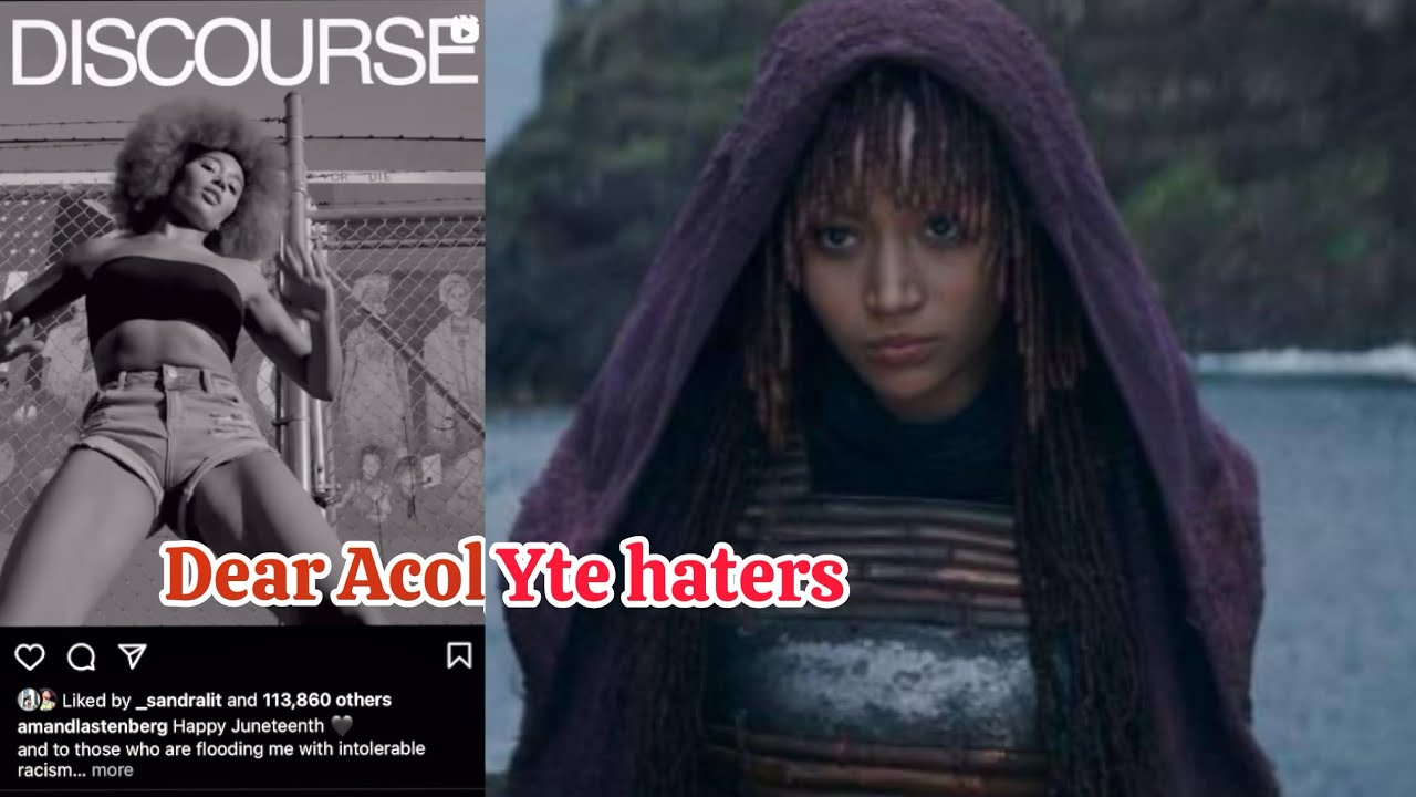 Amandla Stenberg  response to public acolyte criticism - fan REACTION to MUSIC VIDEO