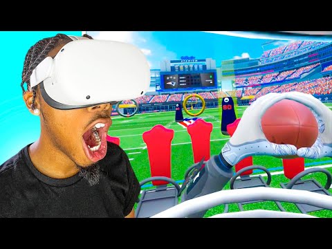 THE NFL’s NEW VIRTUAL REALITY GAME MODE IS CRAZY!!!