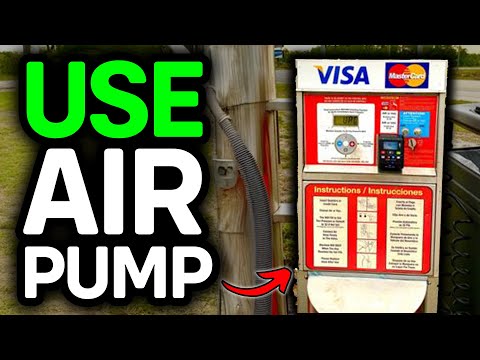 How To Pump Air In Car Tire at Gas Station