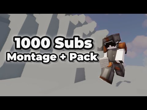 EPIC Minecraft Montage + 1k Pack Release | YOU WON'T BELIEVE THIS!