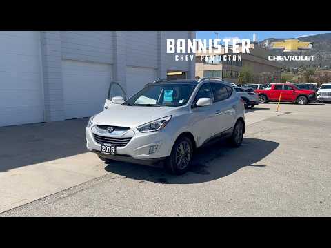 2015 Hyundai Tucson AWD 4dr Auto GLS in Gray for sale at Bannister Chevrolet Penticton in Penticton, BC