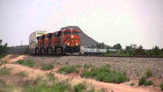 preview picture of video 'BNSF Speedway - Heman, Oklahoma'