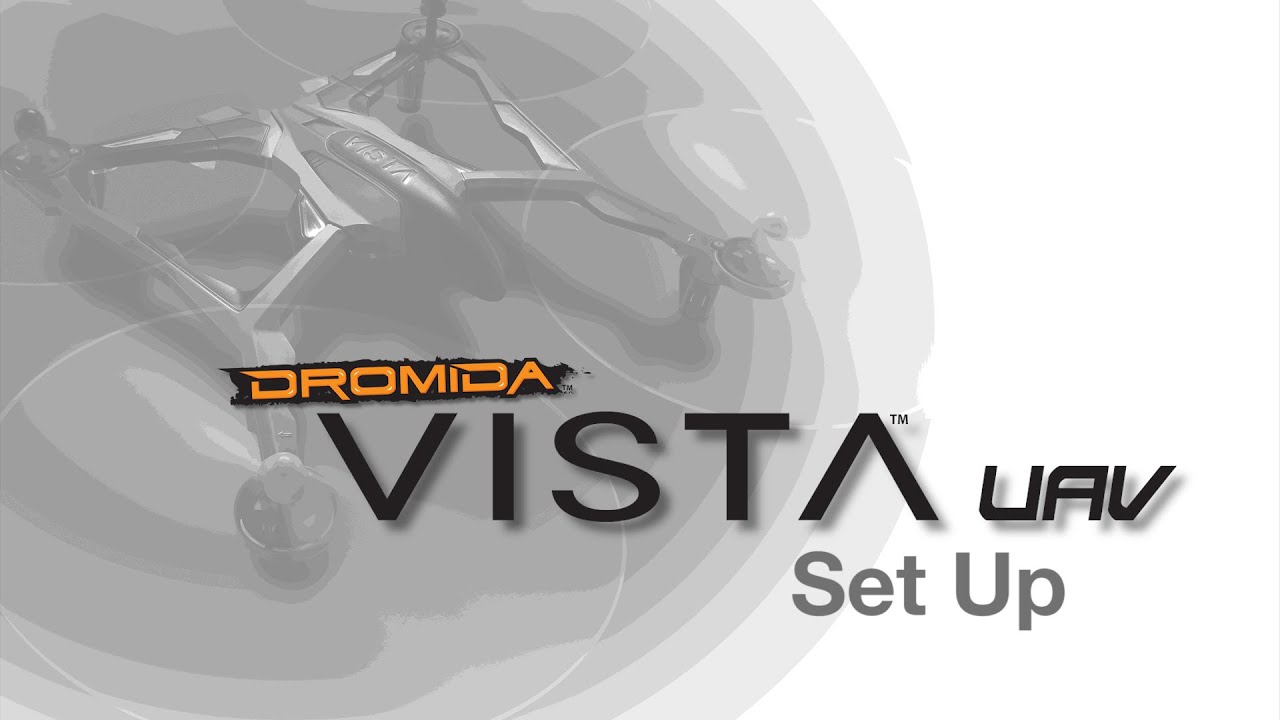 RC dron Dromida Vista UAV Quad, modrá