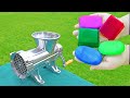 EXPERIMENT SOAP VS MEAT GRINDER COOL EFFECT