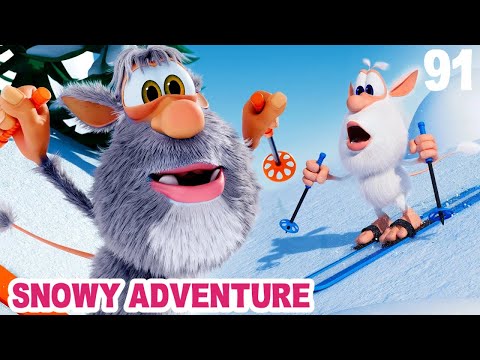 Booba - Snowy Adventures ❄️ Episode 91 | Best Cartoons for Babies - Super Toons TV