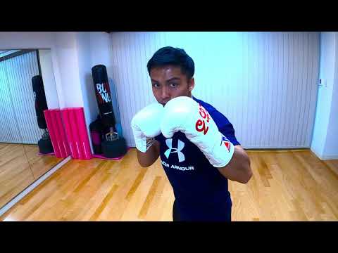 【衝撃】ボクシングをボクサー目線で体感!!ジャブ、ストレート！Boxing Experience!!