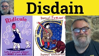 Download lagu 😎 Disdain Meaning - Disdain Examples - Disdain Defined Disdain Means Disdain Disdainful Disdainfully mp3