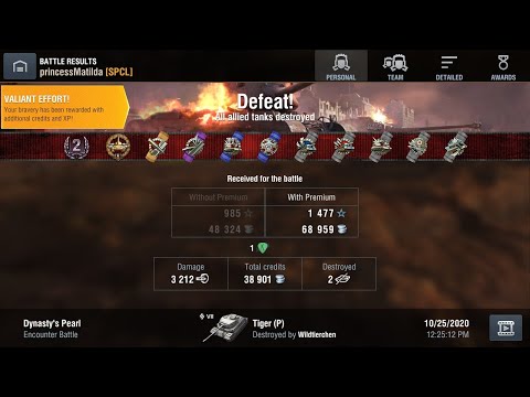 A girl on a tank (Tiger P) - WOT Blitz