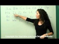 Learn Spanish - Spanish for Beginners - Tutorial 1 Spanish alph