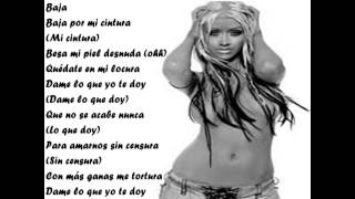 Christina Aguilera - Dame lo que yo te doy (Letra)