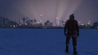 GTA5オンライン　初雪&ツリー
