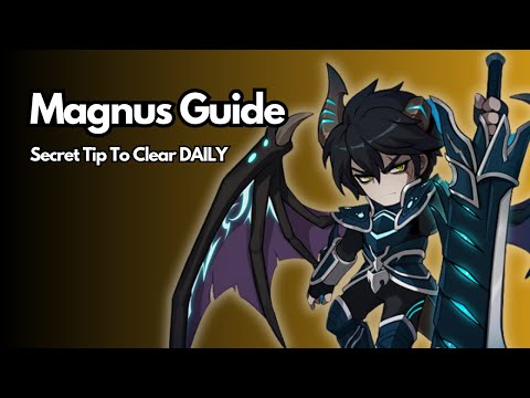Maplestory M - The Secret To Clearing Hard Magnus Daily! (Most People Don’t Do This!)