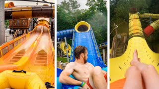 All Water Coasters at Holiday World & Splashin' Safari POV!