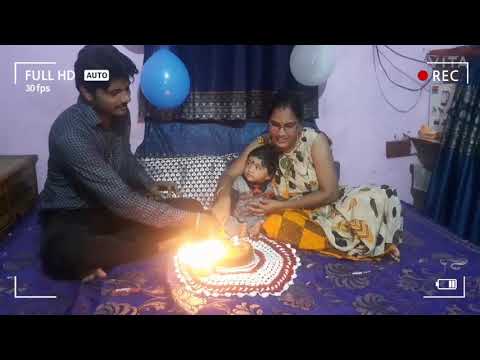 Lavesh first birthday
