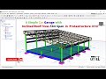 Reinforce Concrete Buiding Design With Inclined Roof Truss In Protastructure
