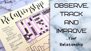 Bullet Journal Relationship Spread
