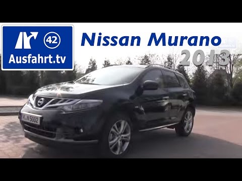 2013 Nissan Murano 2.5 dCi Executive schwarz - Probefahrt / Test / Fahrbericht / Review