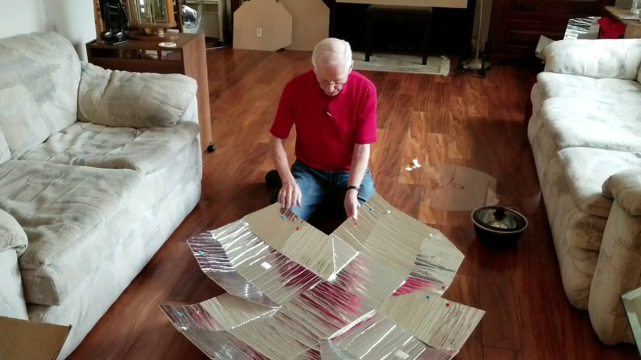 Simple instructions for assembling the Haines 2.0 Solar Cooker.