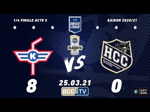 25.03.2021 EHC Kloten - HC La Chaux-de-Fonds (8-0)