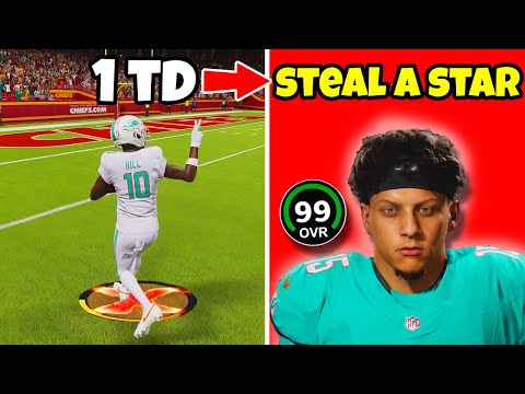Tyreek Hill But Every Touchdown He Scores I Steal A Player