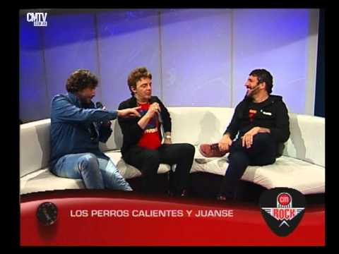 Los Perros video Entrevista CM Rock con Juanse - Julio 2015