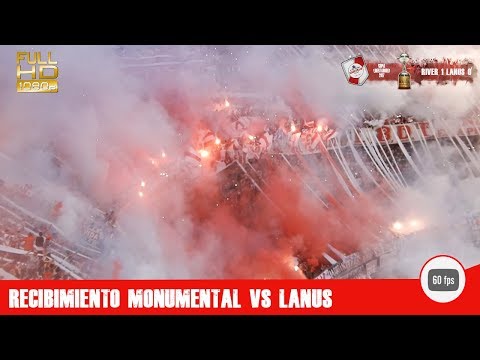 RECIBIMIENTO ÚNICO DE RIVER PLATE VS LANUS / COPA LIBERTADORES 2017