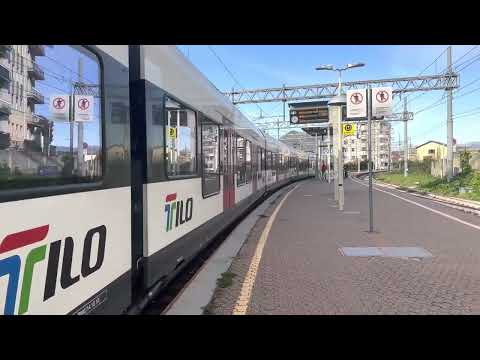 S50 25573 Biasca-Malpensa Aeroporto T1 in partenza dalla stazione di Varese FS