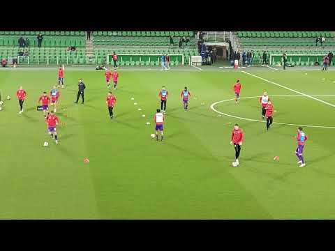 #gromvv Opkomst warm up MVV Maastricht
